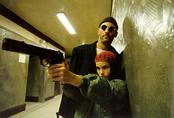 Natalie Portman and Jean Reno in Leon: The Professional