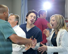 The cast of Scrubs spent two weeks shooting a musical episode