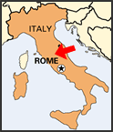 Map of Italy